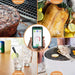 Smart wireless bluetooth grill thermometer food thermometer Nexellus