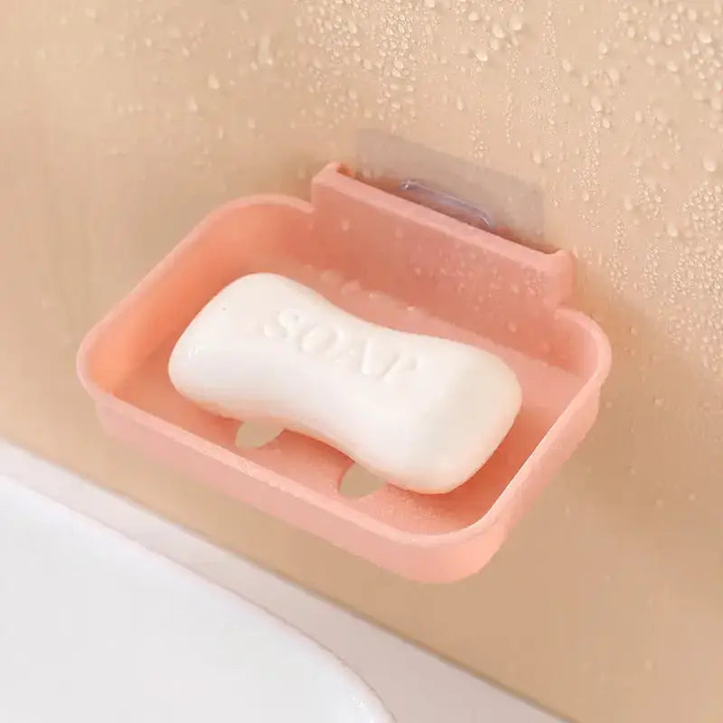 Smiley free punching soap rack bathroom drain soap box toilet soap Nexellus