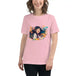 Smiling beauty women's relaxed t-shirt Nexellus