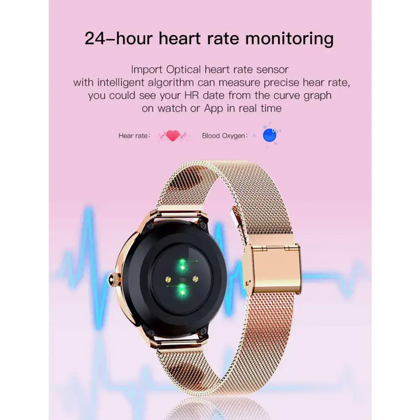 Sn91 smart watch full circle female physiological blood pressure Nexellus