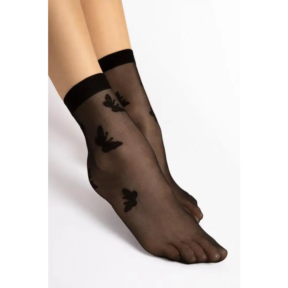 Socks fiore - black / one-size-fits-all