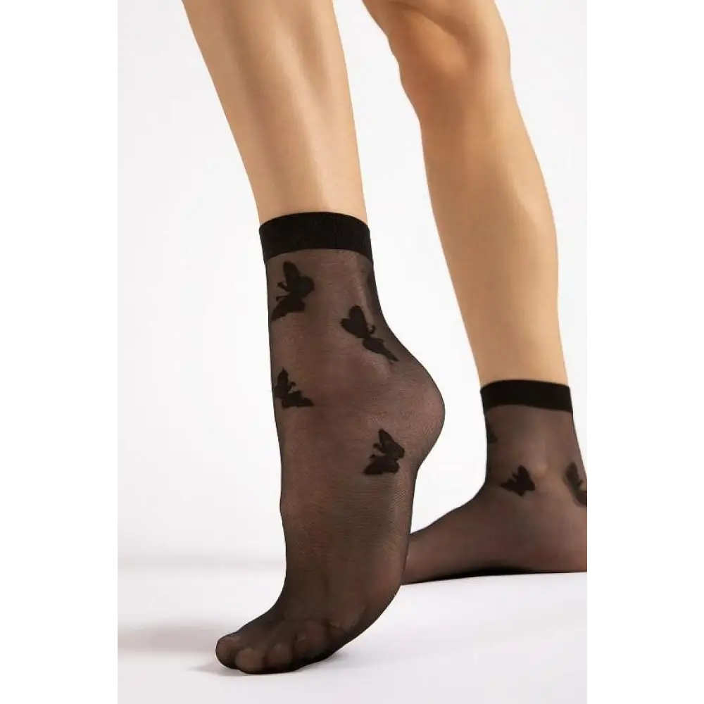 Socks fiore - black / one-size-fits-all