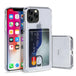 Soft tpu clear case with card slot - for iphone 13 mini