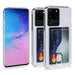 Soft tpu clear case with card slot - for samsung s20 ultra