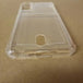 Soft tpu clear case with card slot - for samsung s21 +