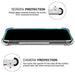 Soft tpu clear case with card slot - for samsung s21