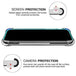 Soft tpu clear case with card slot - for samsung s21