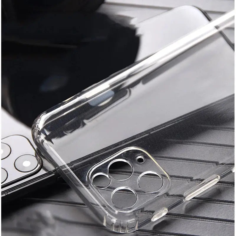 Soft tpu clear case with dust plug - for iphone 11