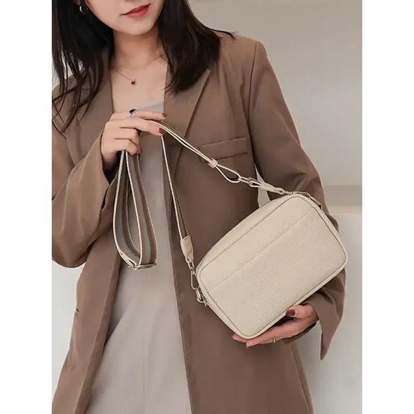 Solid color pu messenger bag women's small bag ladies shoulder bag Nexellus