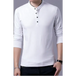 Solid long sleeve large men's t-shirt Nexellus