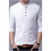 Solid long sleeve large men's t-shirt Nexellus