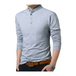 Solid long sleeve large men's t-shirt Nexellus