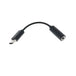 Sony ec260 usb-c to 3.5mm adapter - black (for sony only)