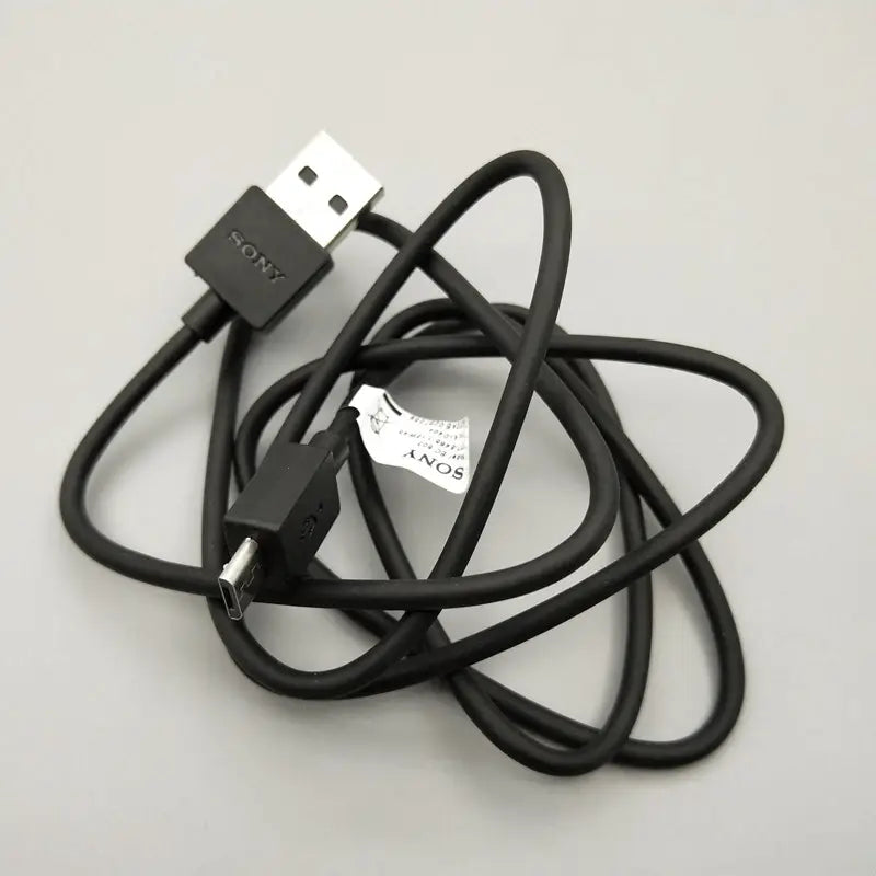 Sony ec803 micro usb data charging cable - black