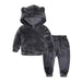 Sport Suit Children Clothing Sets Boys Girls Outfits Winter Gold Velvet Tracksuit Autumn Boy Clothes 1 2 3 4 5 6 7 8 Years Nexellus