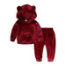 Sport Suit Children Clothing Sets Boys Girls Outfits Winter Gold Velvet Tracksuit Autumn Boy Clothes 1 2 3 4 5 6 7 8 Years Nexellus