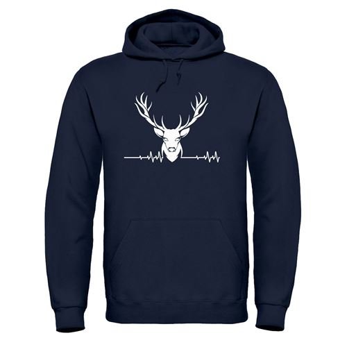 "Stag ECG" Hoodie - Nexellus