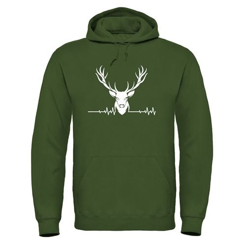 "Stag ECG" Hoodie - Nexellus