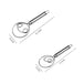 Stainless Steel Danish Flour Binocular Coil Mixer Manual Dough Mixer And Dough Tool Mixing Stick Nexellus