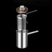 Stainless steel deep fryer mini with strainer glass lid fryer Nexellus