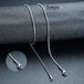 Stainless Steel Men's Jewelry Box Chain Necklace - Nexellus