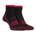 Storm bloc - 1 pair mens cotton ankle socks (6-8.5 / black red) Nexellus