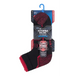 Storm bloc - 1 pair mens cotton ankle socks (6-8.5 / black red) Nexellus