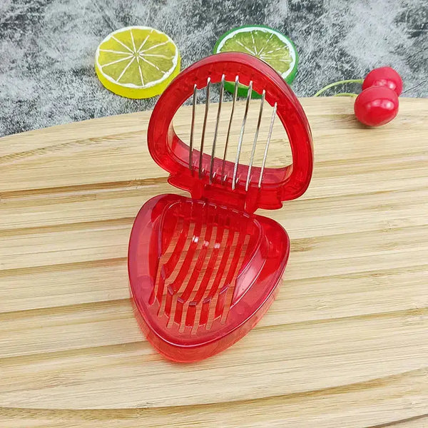 Strawberry cutting stainless steel fruit slicer strawberry slicing Nexellus