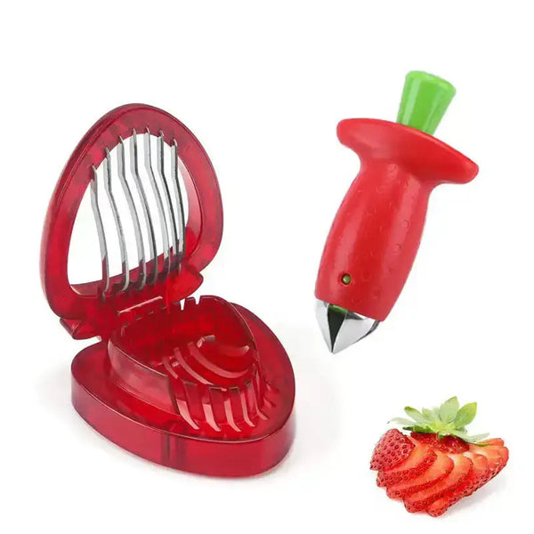 Strawberry cutting stainless steel fruit slicer strawberry slicing Nexellus