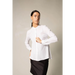 Stylish Pleated Blouse in White - Nexellus