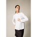 Stylish Pleated Blouse in White - Nexellus