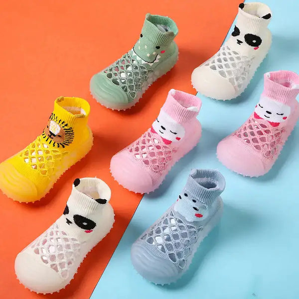 Summer baby toddler shoes breathable hole shoes cartoon cute soft Nexellus