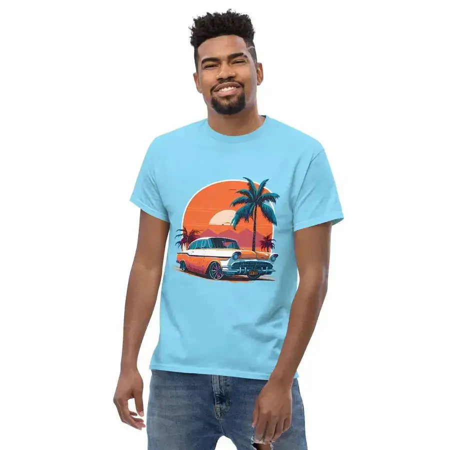 Sunset drive men's classic t-shirt Nexellus