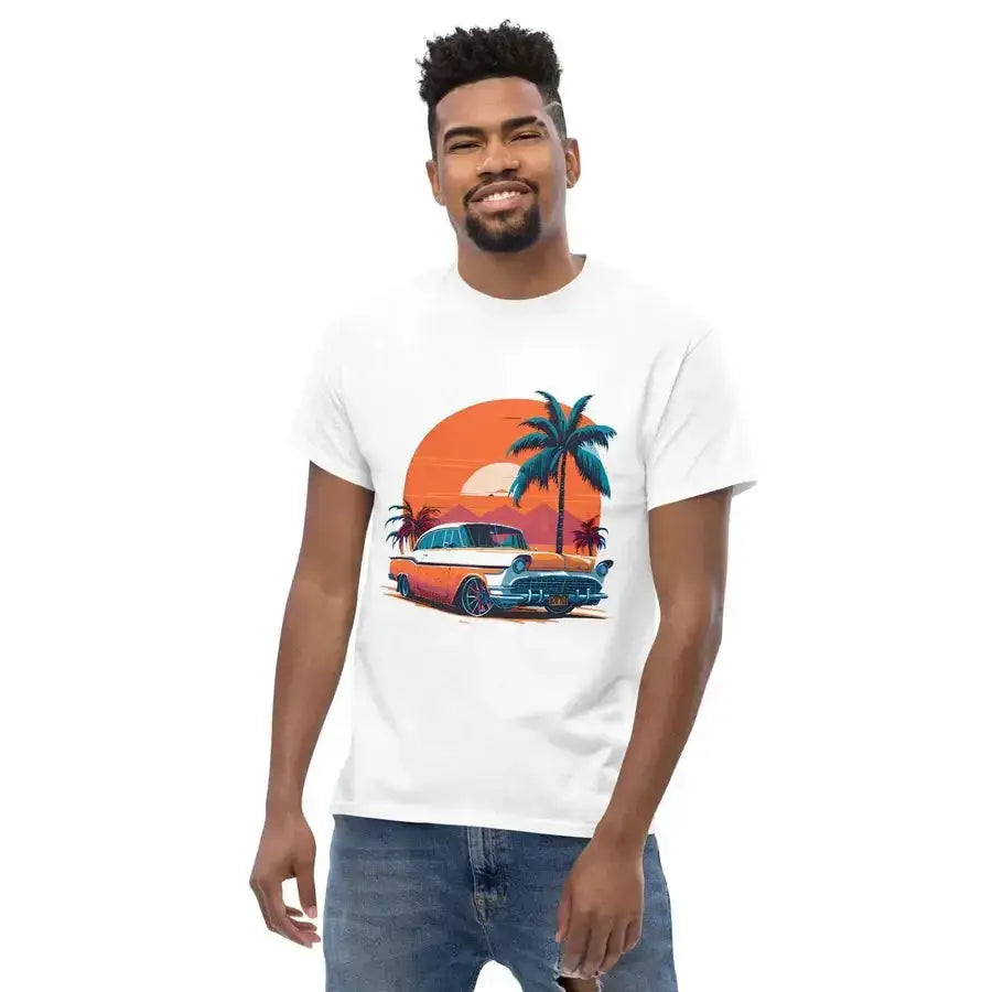 Sunset drive men's classic t-shirt Nexellus