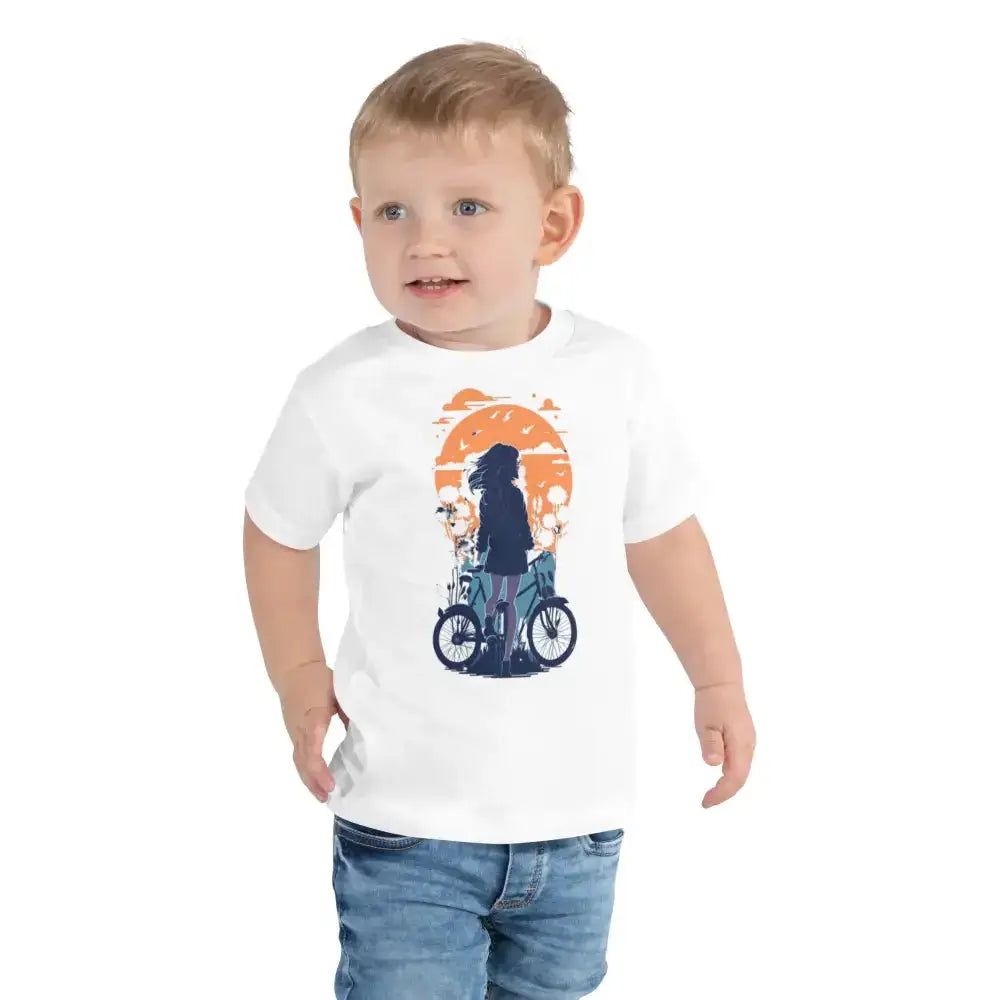 Sunset ride toddler short sleeve t-shirt Nexellus