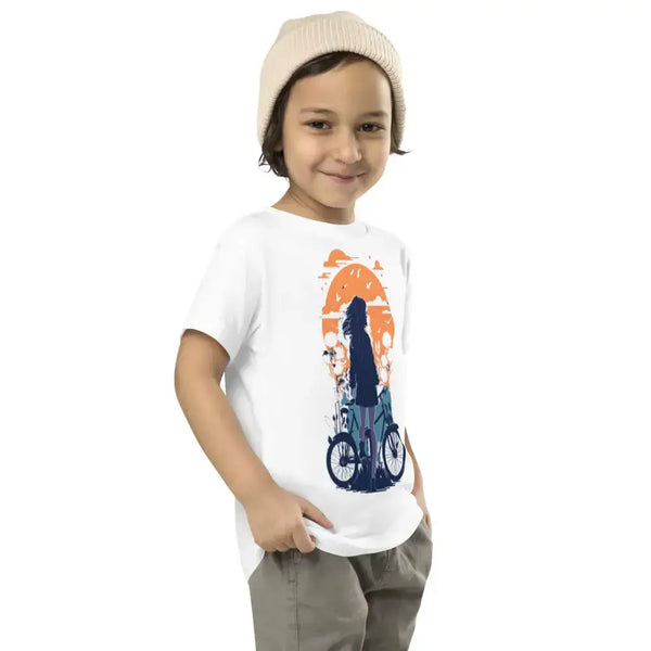 Sunset ride toddler short sleeve t-shirt Nexellus