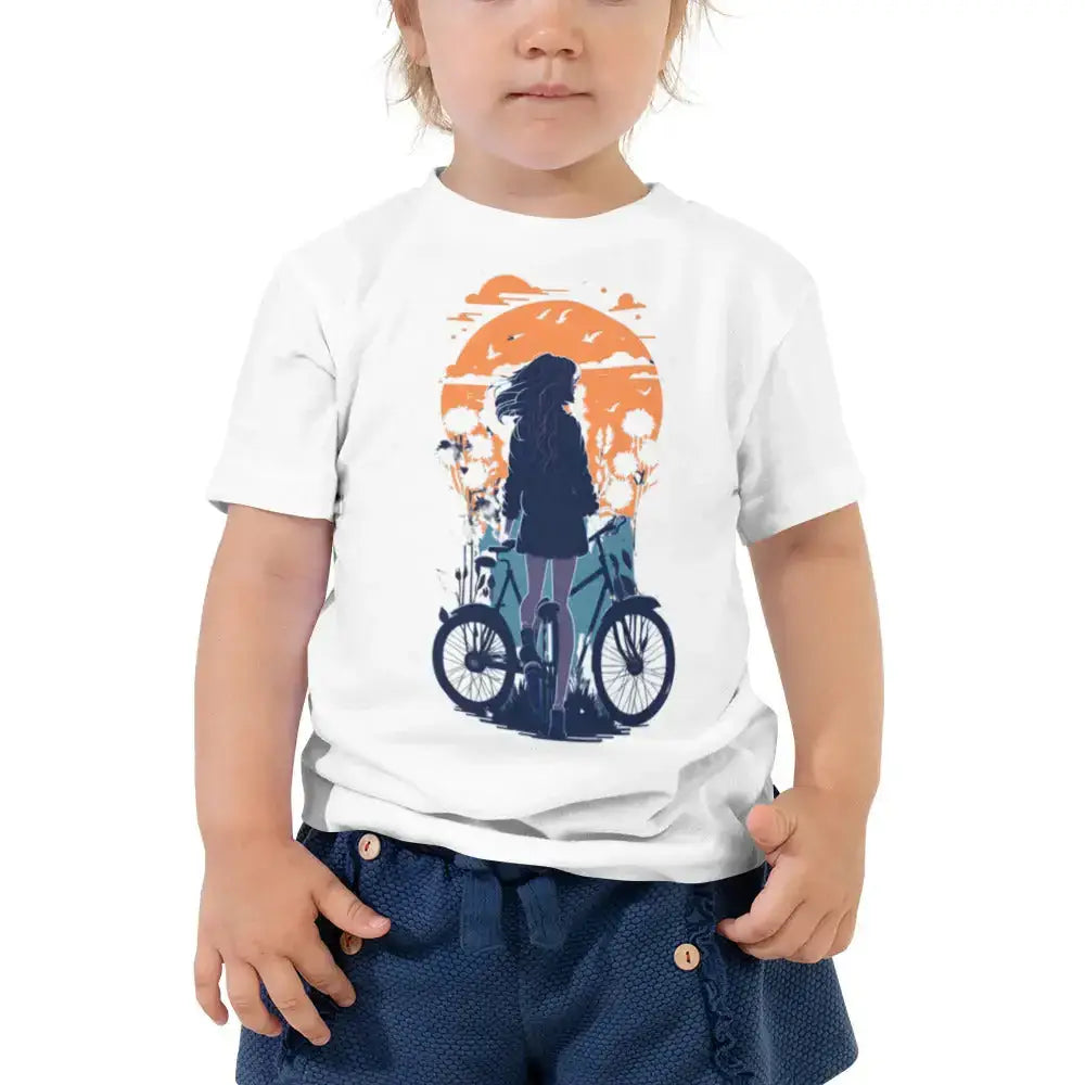 Sunset ride toddler short sleeve t-shirt Nexellus