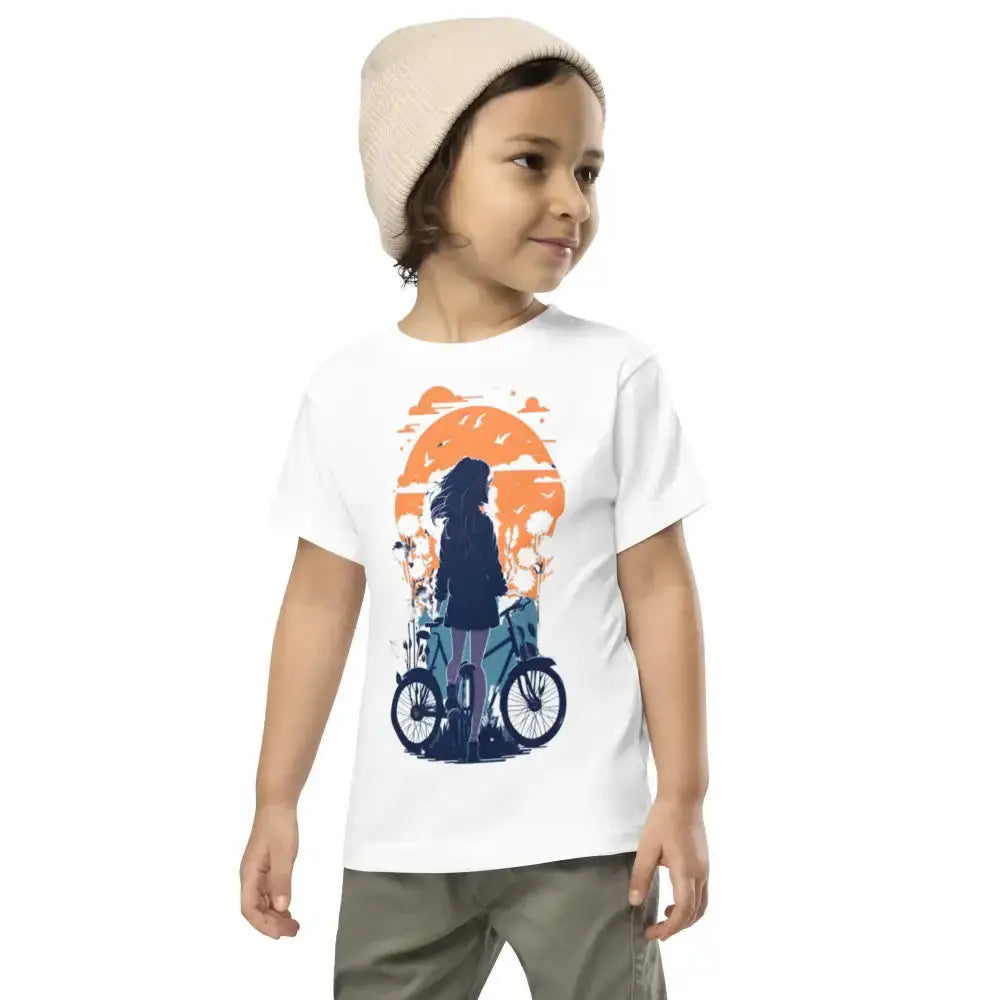 Sunset ride toddler short sleeve t-shirt Nexellus