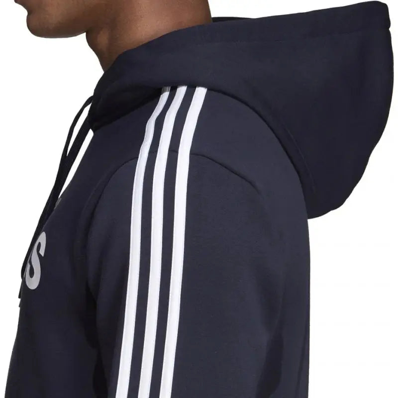 Sweatshirt adidas Essentials 3 S PO FL navy blue M DU0494 - Nexellus