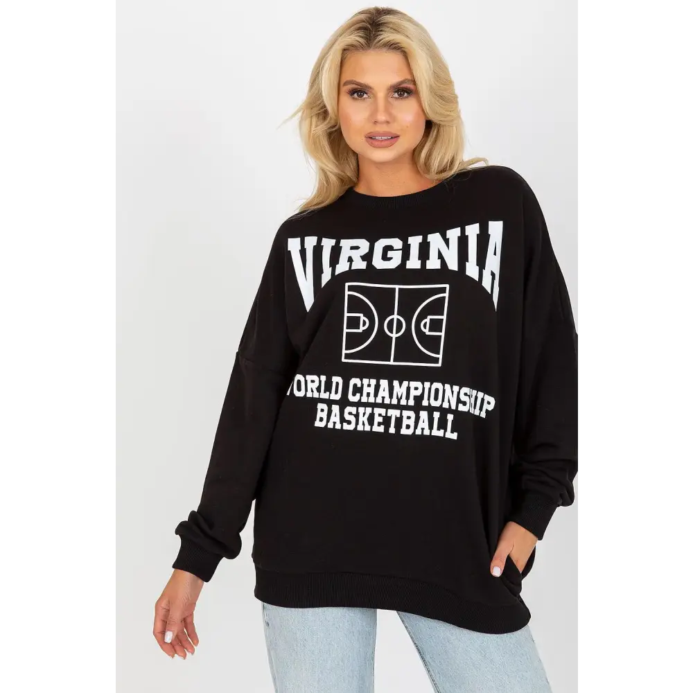 Sweatshirt fancy - black / one-size-fits-all