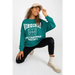 Sweatshirt fancy - green / one-size-fits-all