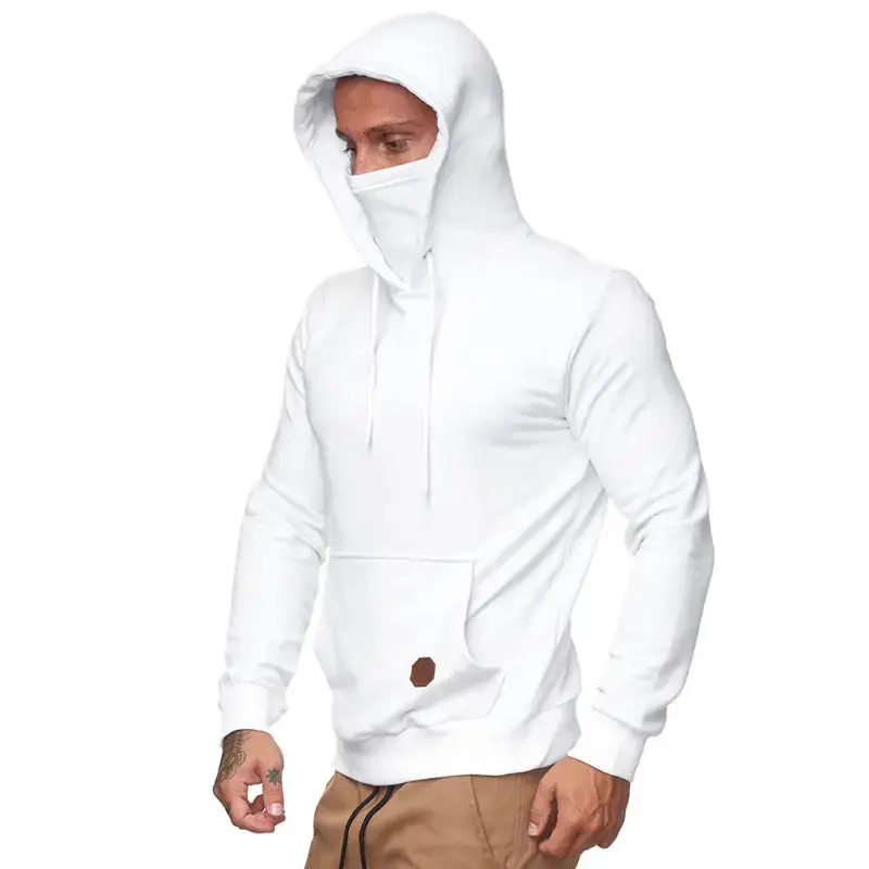 Sweatshirt hooded long sleeve t-shirt men's sweatshirt mask Nexellus