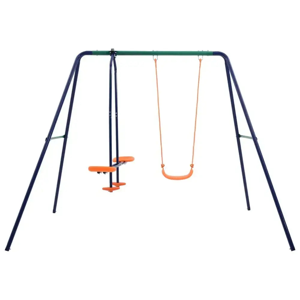 Swing set with 3 seats steel Nexellus