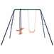 Swing set with 3 seats steel Nexellus