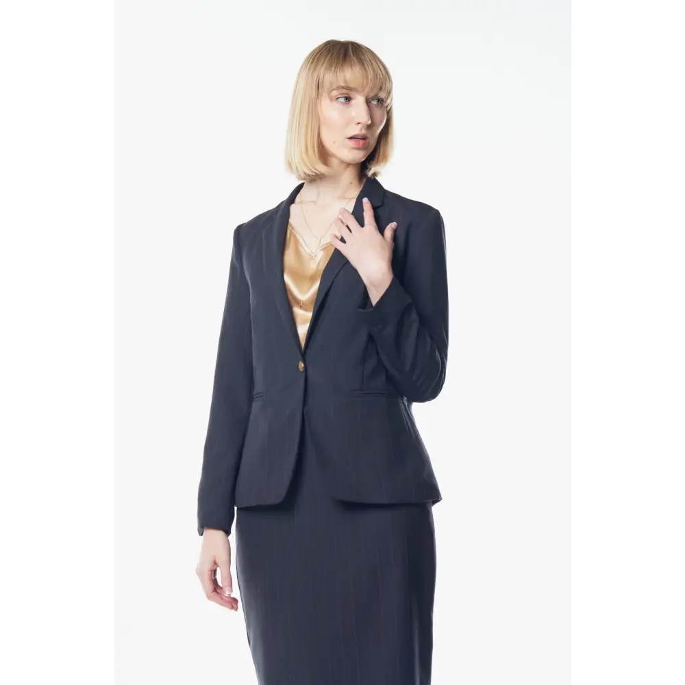 Tailoring Dark Grey Blazer - Nexellus