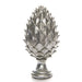 Tall silver pinecone finial - Ornaments