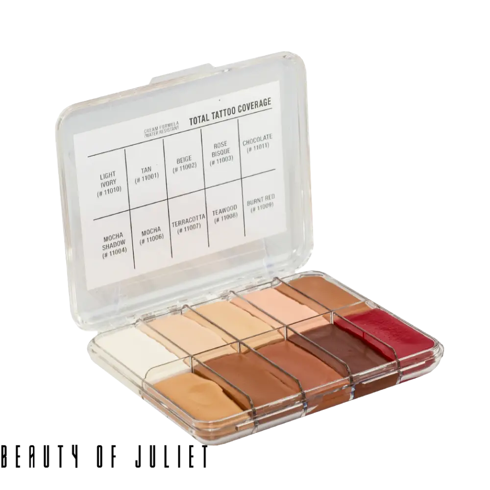 Tatto coverage palettes - original - Total Tattoo Palette