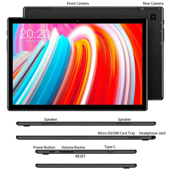 Teclast m40 10.1'' tablet 1920x1200 4g network unisoc t618 octa core Nexellus