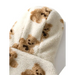 Teddy pattern loose teddy fur hooded sweatshirt Nexellus