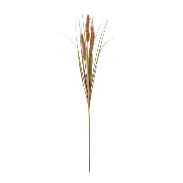 Terracotta triple grass stem - Single Stem Flowers